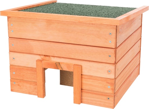 [59601] # Natura egelhotel, grenenhout, 37 × 26 × 35 cm