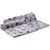 [BR_213534] FLEECE DEKEN PABLO GRIJS POOT 100x150CM