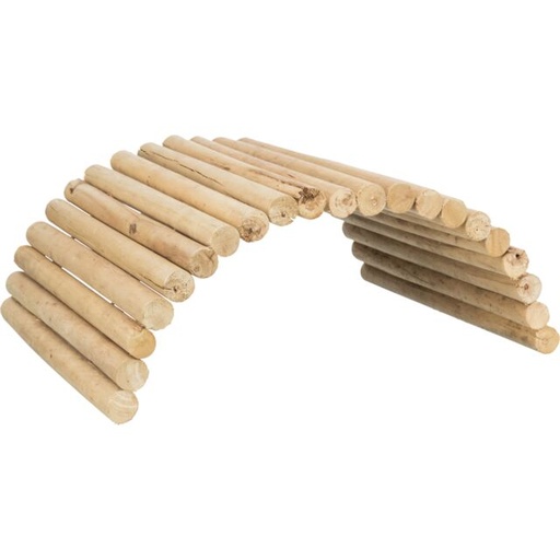 [BR_213659] Brug, flexibel, cavia's, hout, 52 × 30 cm