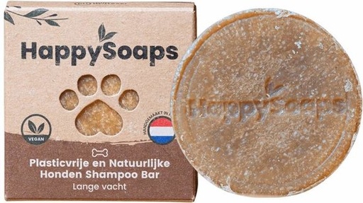 [BR_213735] # Happy soaps shampoo bar langhaar