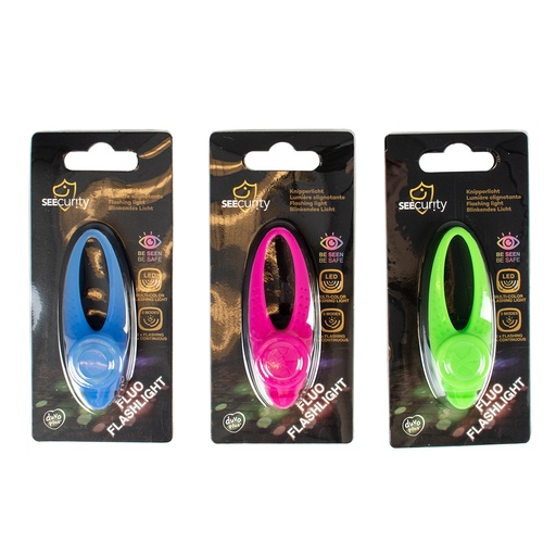 [BR_213802] Fluo Flashlight 8x3cm gemengde kleuren