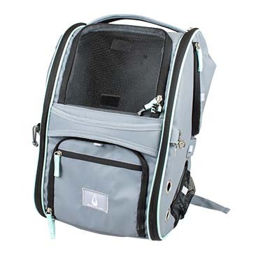 [BR_213805] TREKKING RUGZAK ALL-IN-ONE OSLO 45x27x26cm - max. 6kg grijs/lichtgroen