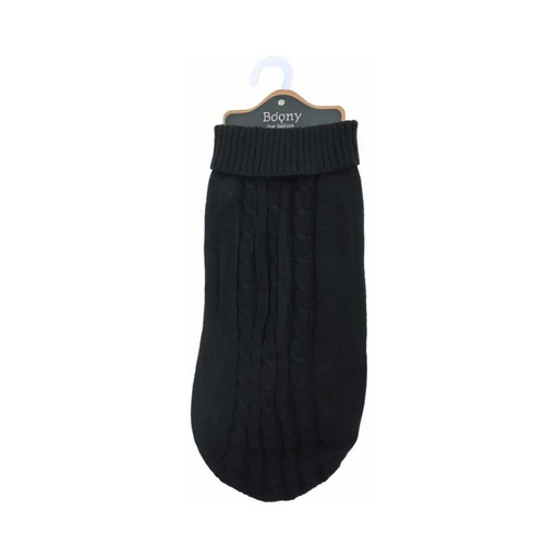[BR_213833] HONDENKABELTRUI ZWART 40 CM