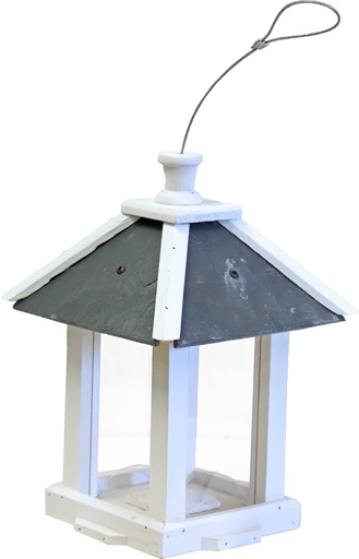 [BR_213843] VOEDERSILO WIT/LEIST.VIERKANT HANGB.30CM
