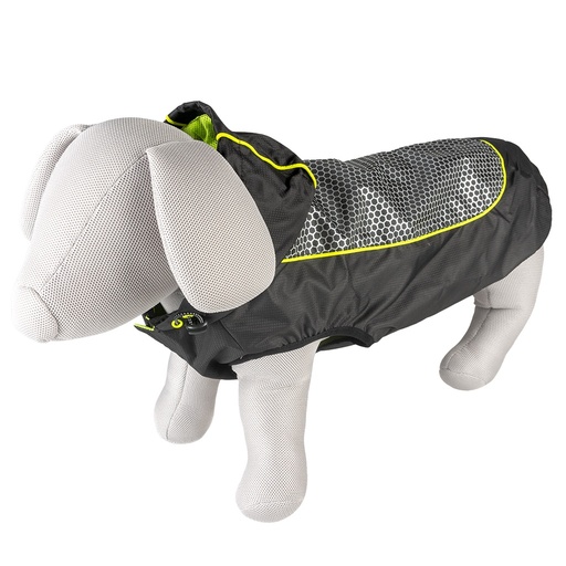 [13203] Hondenregenjas Hi Vis Sporty L - 60CM zwart/geel