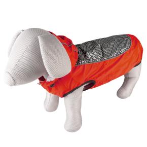 [BR_214083] Hondenregenjas Hi Vis Sporty XL - 70CM rood/zwart