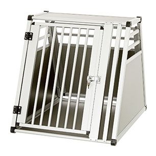 [BR_214289] # HONDENKOOI ALUMINIUM 75x55x62CM.