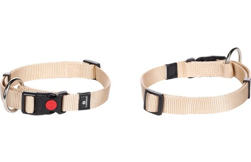 [521587] HALSBAND ZIGGI BEIGE 15-25CM 10MM