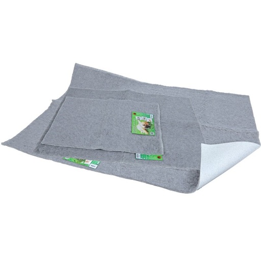 [021 0875] VETBED ANTISLIP ONGEBIESD GRIJS 50X70 CM