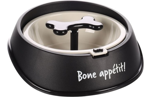 [519735              ] EETPOT OSTO SLOW FEEDER ZWART S DIA.12,5CM 400ML