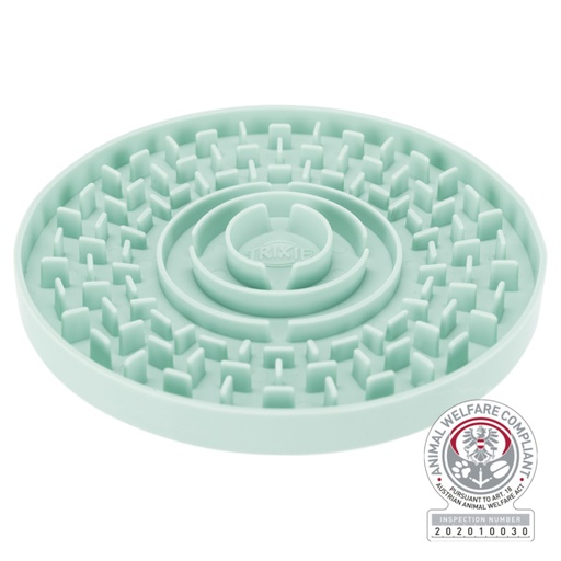 [34954] Junior likplaat, ø 15 cm, mintgroen