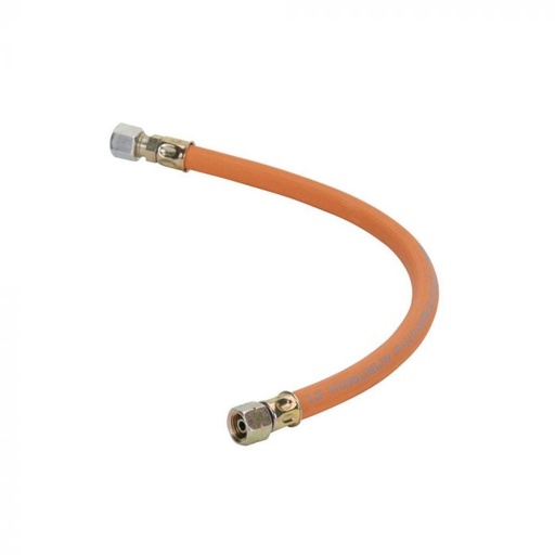 [BR_215545] DWS PVC gasslang 1/4 links binnendraad x 10 mm knelkoppelin