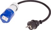 [57336] CEE adapterkabel frans verloop