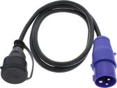 [700.4001] CEE Verloopsnoer Randaarde 1,5meter 3x2,5