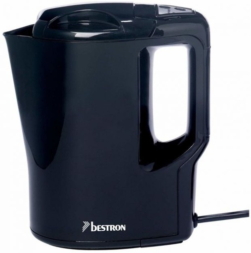 [107600] Bestron waterkoker 0.9ltr 500watt zwart