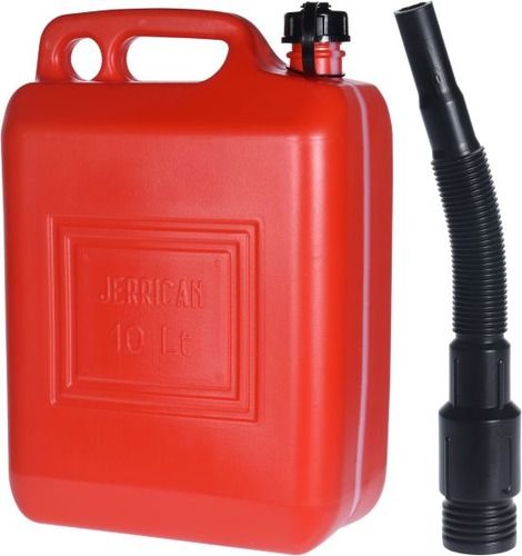 [BR_215591] Benzine kan 10 liter rood