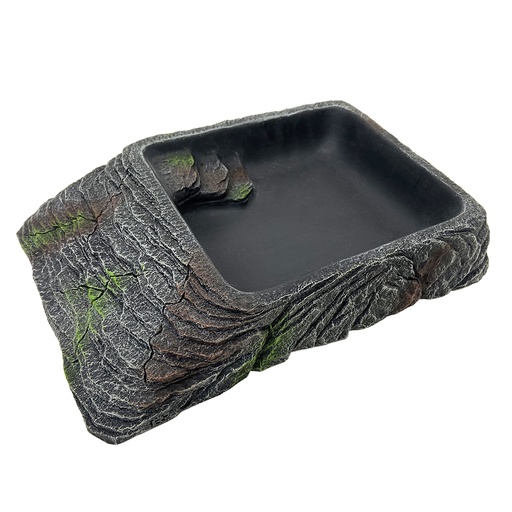 [BR_215659] Waterschaal antraciet M - 15,8x10,4x3