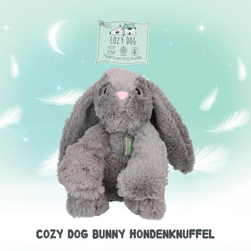 [BR_215732] Cozy Dog Bunny Grey