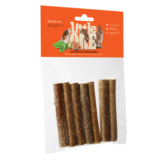 [LIO33020] Knaaghout hazelnoottakken, 7 stuks 35 gram