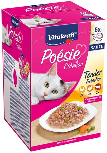 [35085] V * Poesie multipack saus 6x85gr