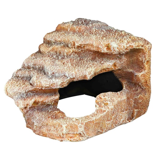 [BR_215974] Hoekrots met schuilplaats en platform, stepperots, 16 × 12 × 15 cm