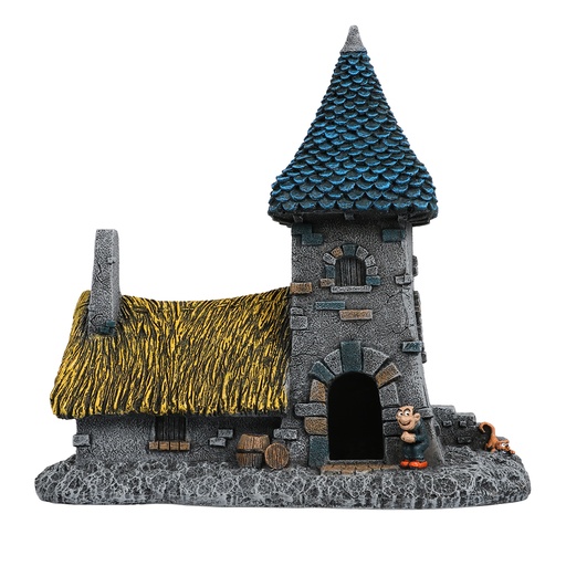 [BR_216011] Smurfen Bos Huis Gargamel 17,5x8,8x16,8cm Meerkleurig