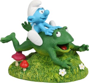 [BR_216017] Smurfen Bos Kikker 13x8,2x11,4cm Meerkleurig