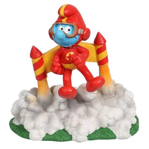 [BR_216019] Smurfen Bos Jetpack Action Air 11,6x7,7x11,5cm Meerkleurig