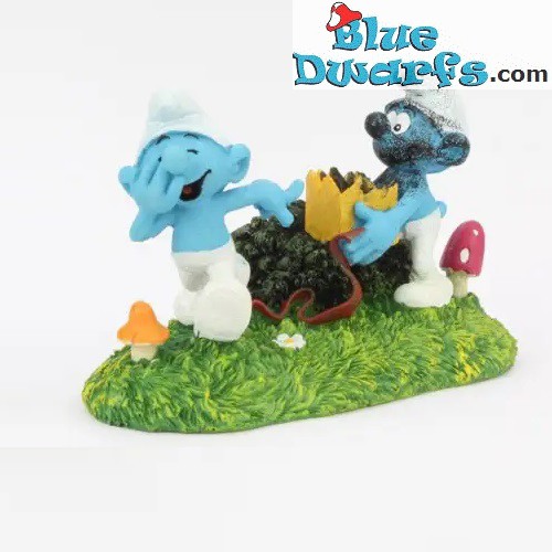 [BR_216024] Smurfen Bos Lolsmurf Action Air 14,8x9,6x9,5cm Meerkleurig