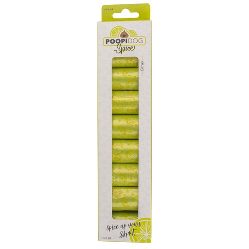 [BR_216038] Poepzakjes Spice limoen 4x15st - 32x19cm limoen