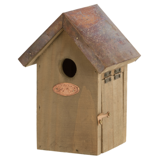 [BR_216079] # Nestkast winterkoning koper dak