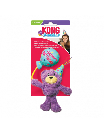 [BR_216149] Kong cat occasions birthday teddy