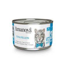 [WEV83TF1B ] Amanova Can Cat 07 Tuna Fillets Broth