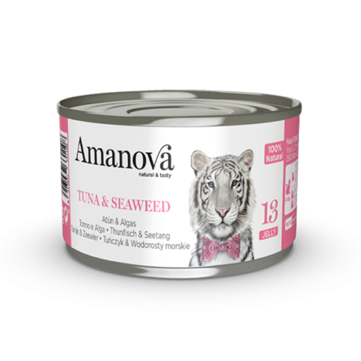 [BR_216327] Amanova Can Cat 13 Tuna / Seaweed Jelly