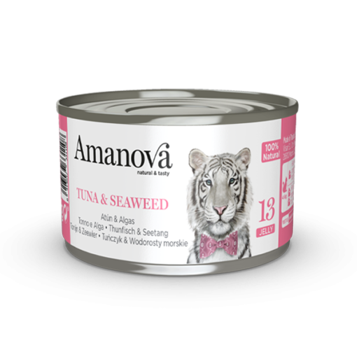 [WEV86SW1B           ] Amanova Can Cat 13 Tuna / Seaweed Jelly