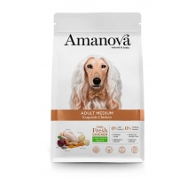 [AMJ30AM02 ] Amanova Dog Adult Chicken Low Grain 2kg