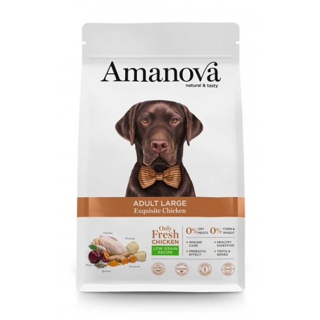 [BR_216355] Amanova Dog Adult Large Chicken Low Grain 12kg