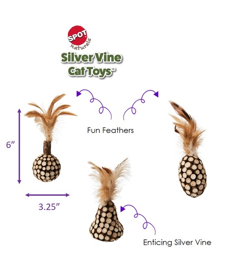 [6706                ] Spot Silver Vine Chunky Toy assorted