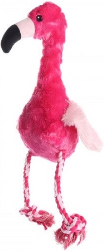 [BR_216458] HS ROVY PLUSH+TREKTOUW FLAMINGO ROZE 51CM