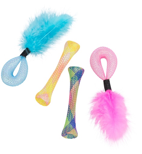 [45490] Set tubes, kunststof, tot 15 cm, 4 st.