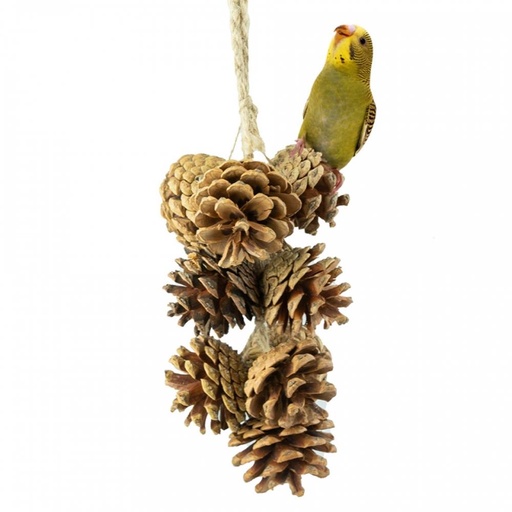[BR_216607] Back Zoo Nature Pine cone Garland