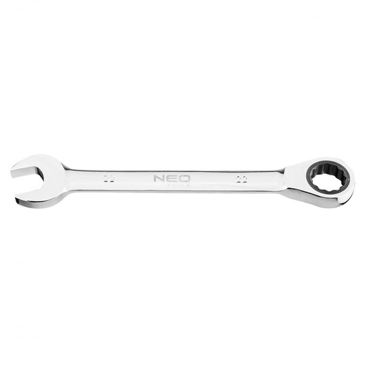 [09-042] Steek/Ratelsleutel 22mm CrV Staal,