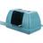 [59052] Vervoersbox, vogel/knaagdier, 31,5 × 17 × 20,5 cm, blauw