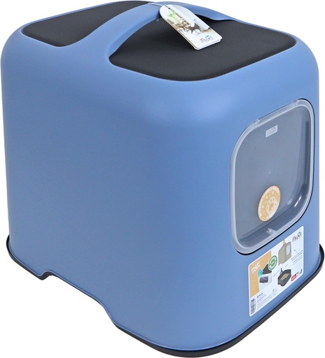 [021 6462] KATTENTOILET BIALA HORIZON BLUE