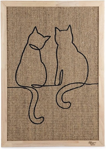 [BR_217033] DBL HOUT KRABPLANK POEZELS 70X50X2
