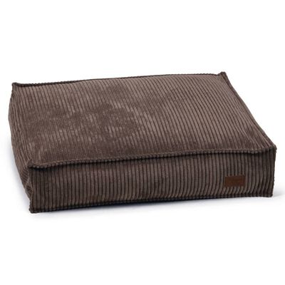 [716117] DBL LIGK RIBBED BRN 70X55X15