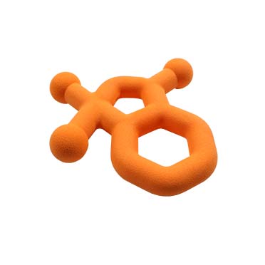 [BR_217097] Dawg Science - hondenspeeltje M - 20x19x2,5cm oranje