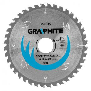 [BR_217312] Blad 165mm, Asgat 30mm, Tanden 40, Geometrische Vertanding, geschikt voor bijna