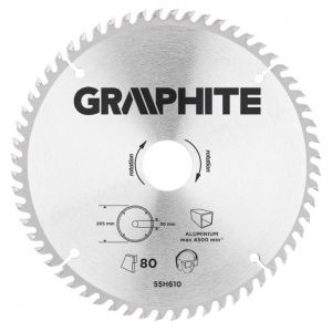 [BR_217315] Blad 205mm, Asgat 30mm, Tanden 100, Dikte 1,6mm, Zaagdikte 2,0mm, Geometry TCG,