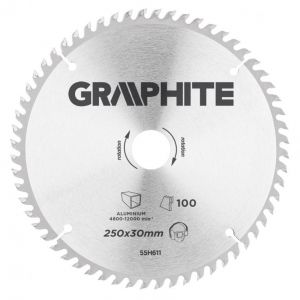 [BR_217316] Blad 250mm, Asgat 30mm, Tanden 100, Dikte 2,0mm, Zaagdikte 2,8mm, Geometry TCG,